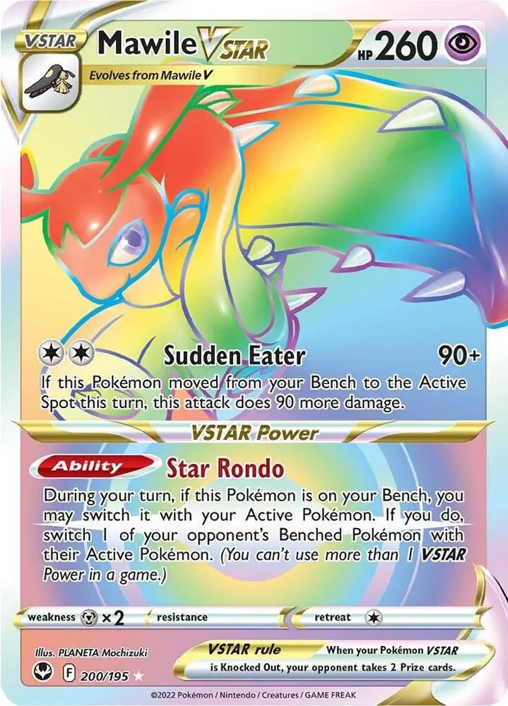 Mawile VSTAR, Silver Tempest 200/195