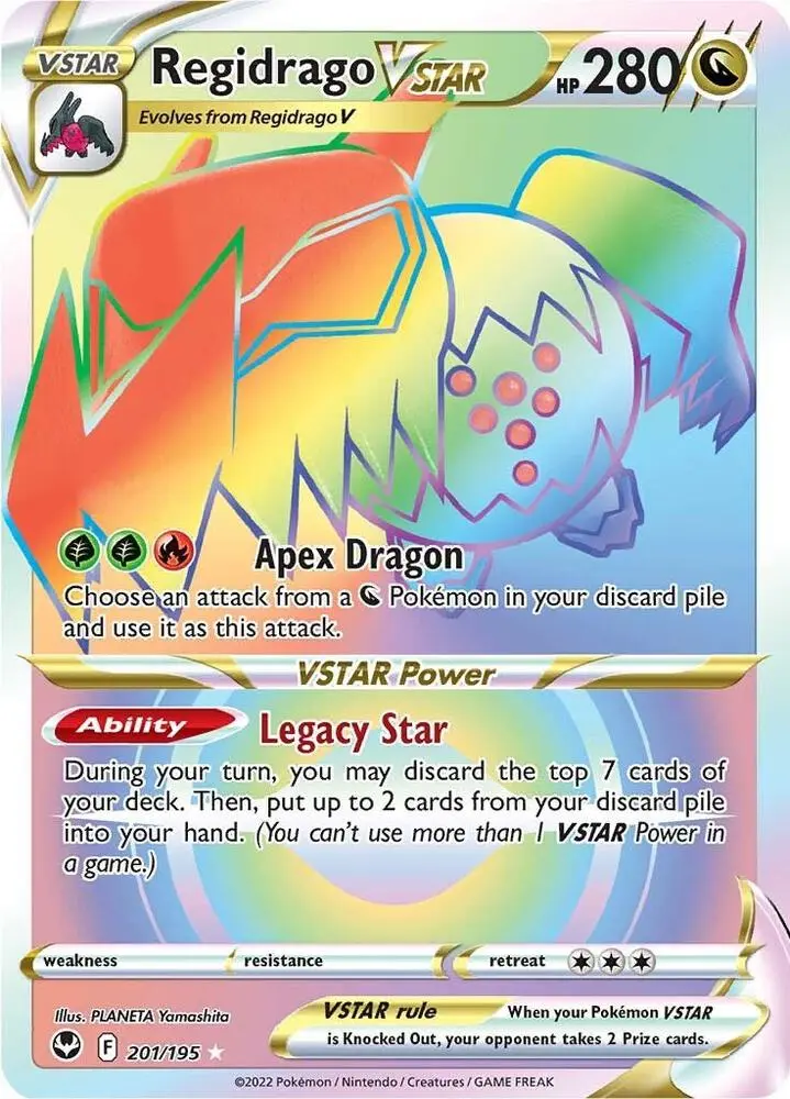 Regidrago VSTAR, Silver Tempest 201/195