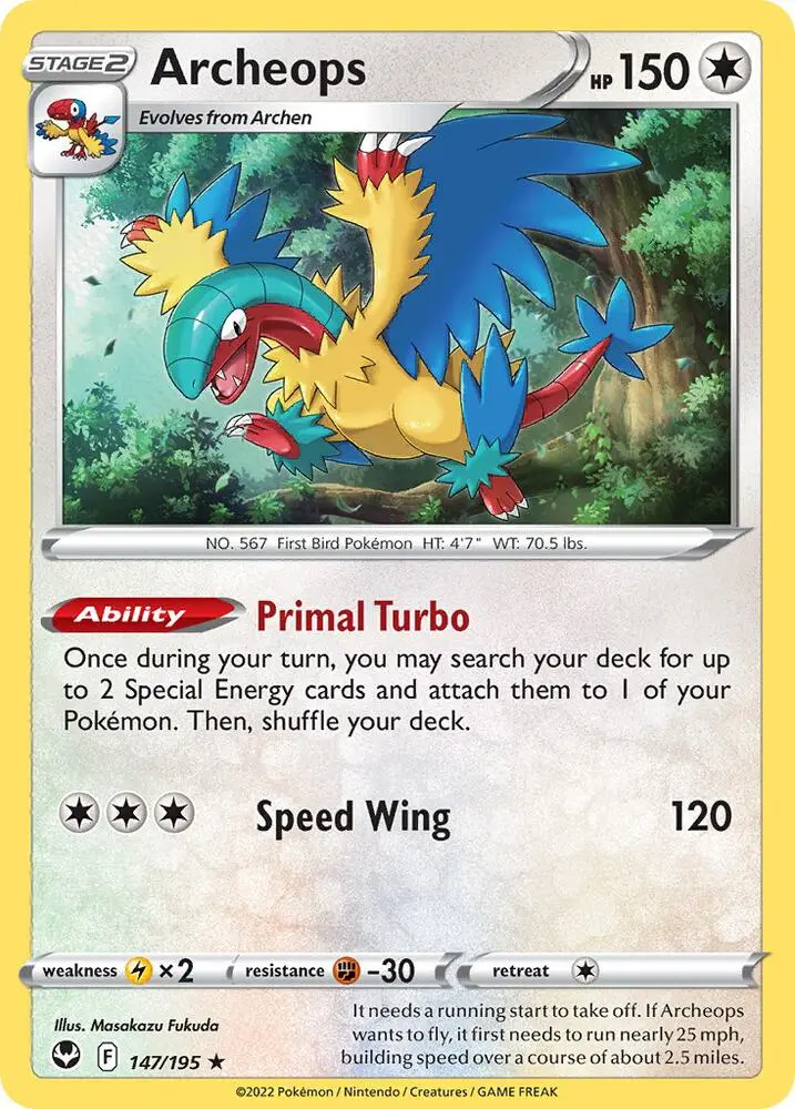 Archeops, Deck Exclusives 147/195