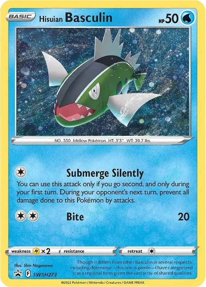 Hisuian Basculin, SWSH Black Star Promos SWSH273/307