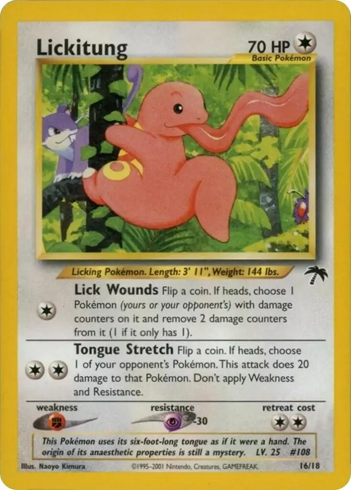 Lickitung, Southern Islands 16/18