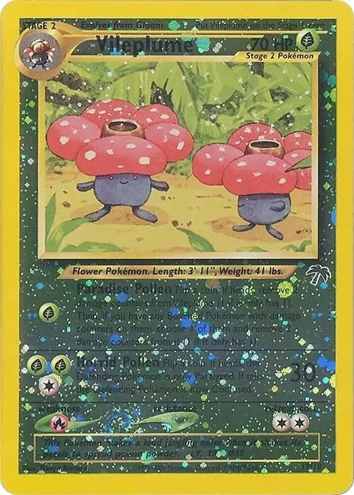 Vileplume, Southern Islands 17/18
