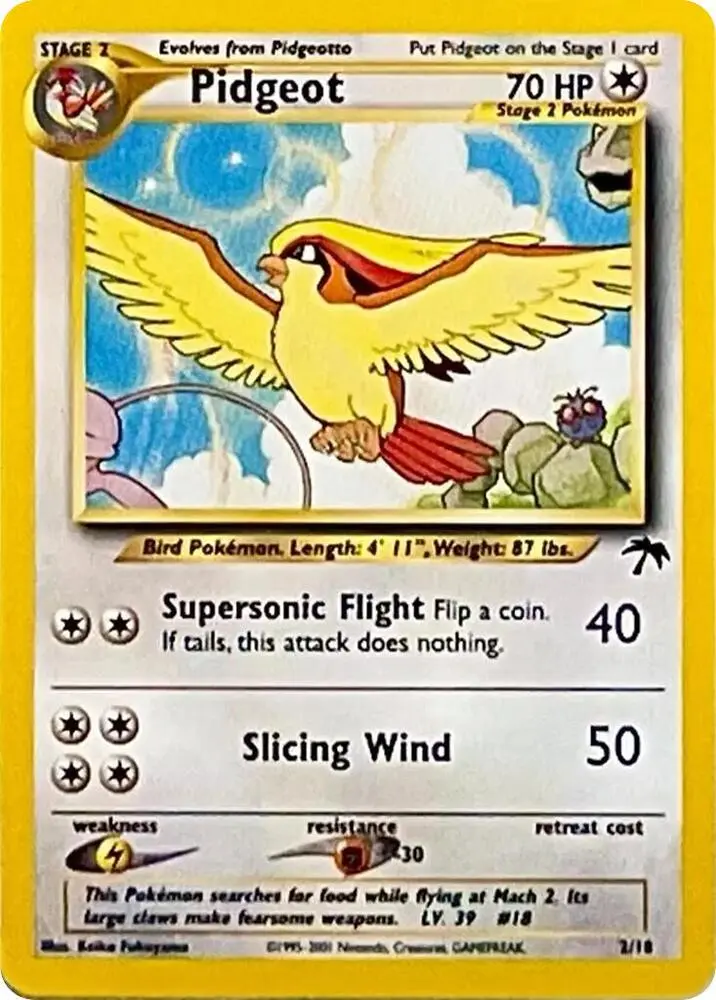 Pidgeot, Southern Islands 2/18
