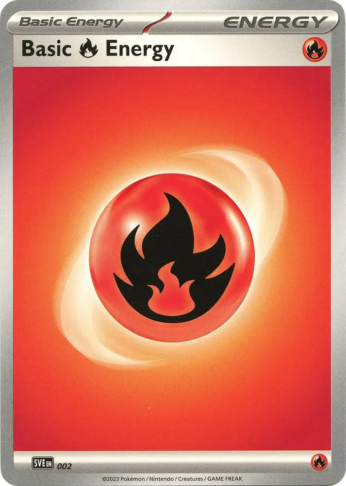 Fire Energy, Scarlet & Violet Energy 002/24