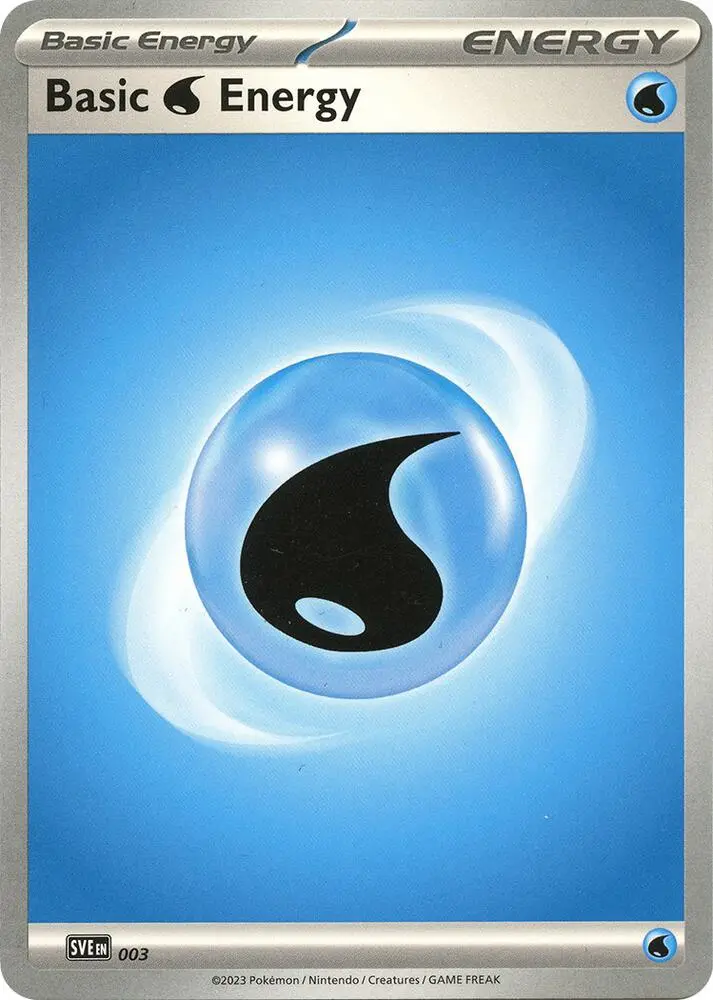 Water Energy, Scarlet & Violet Energy 003/24