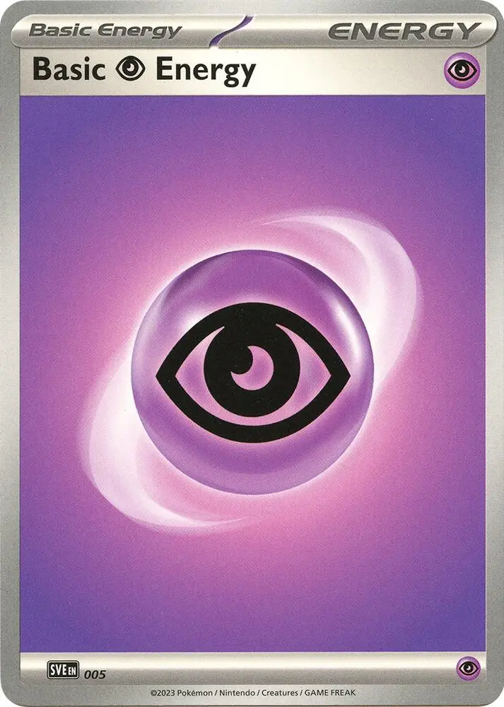 Psychic Energy, Scarlet & Violet Energy 005/24