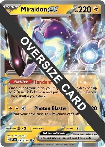 Miraidon ex, Jumbo cards 081/198