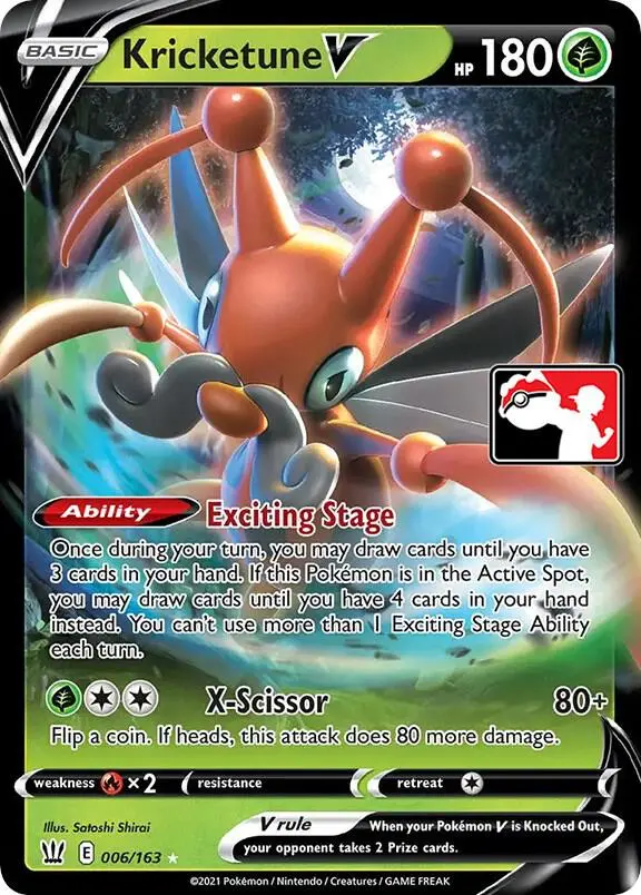 Kricketune V, Prize Pack Series Cards 006/163