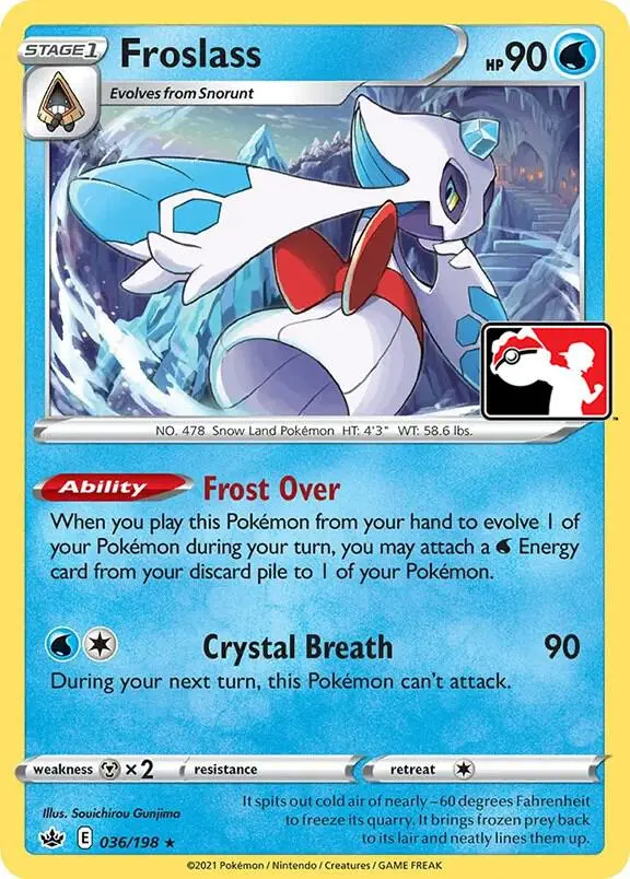 Froslass, Prize Pack Series Cards 036/198