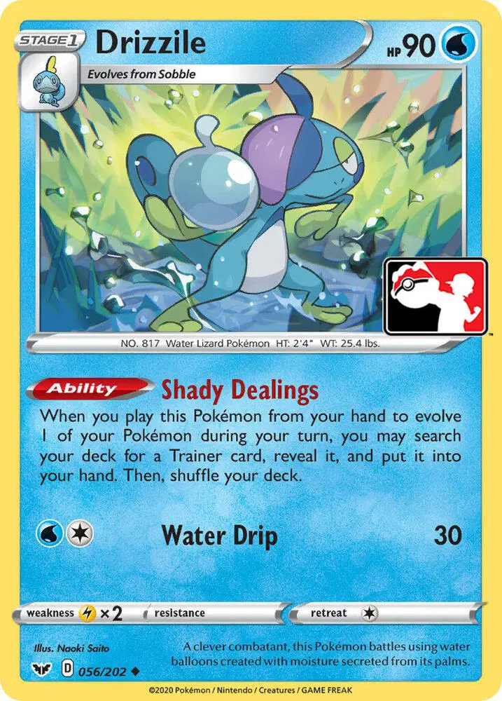 Drizzile, Prize Pack Series Cards 056/202