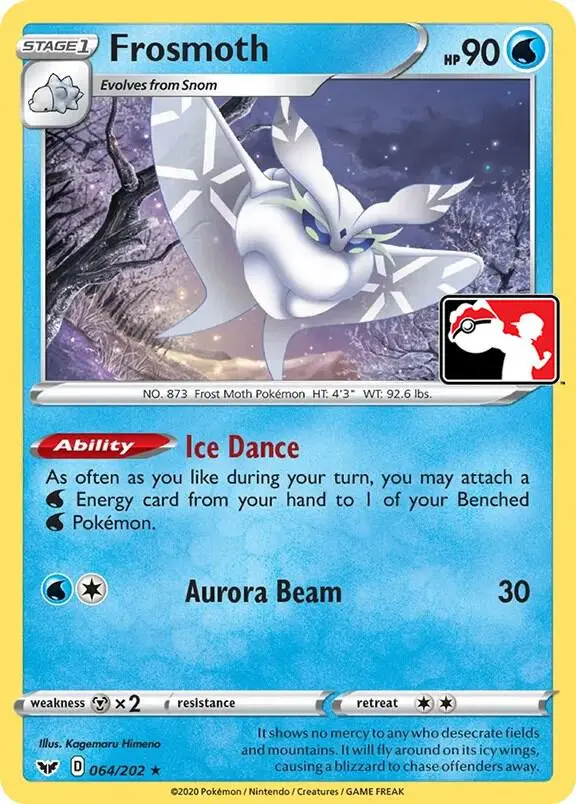 Frosmoth, Prize Pack Series Cards 064/202