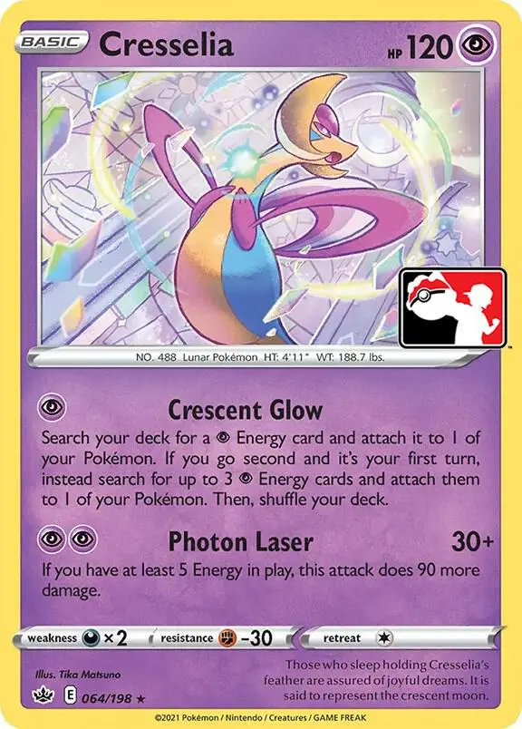 Cresselia, Prize Pack Series Cards 064/198