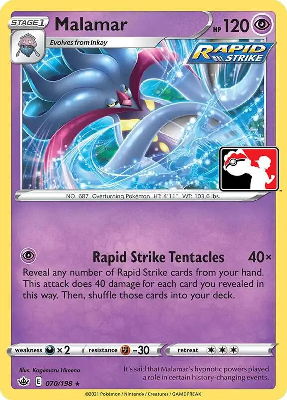 Malamar, Prize Pack Series Cards 070/198