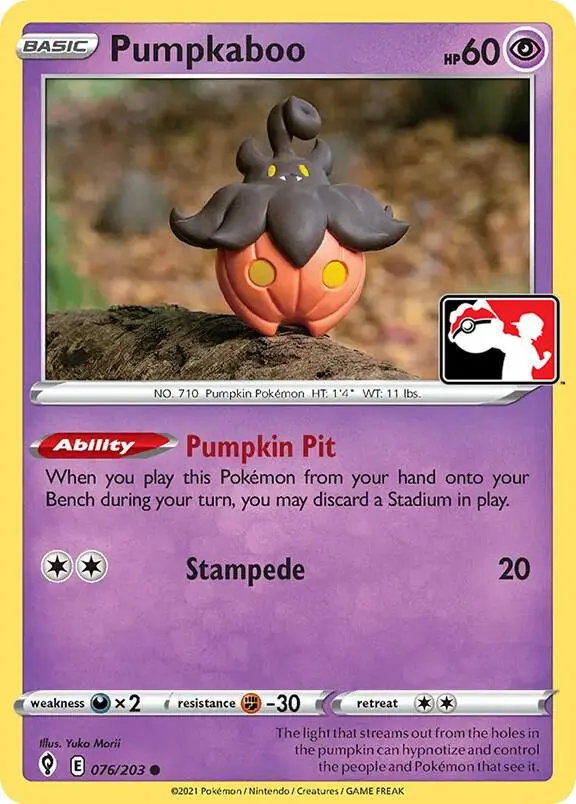 Pumpkaboo, Prize Pack Series Cards 076/203