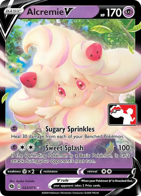 Alcremie V, Prize Pack Series Cards 022/073