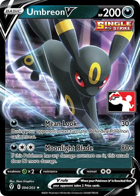 Umbreon V, Prize Pack Series Cards 094/203
