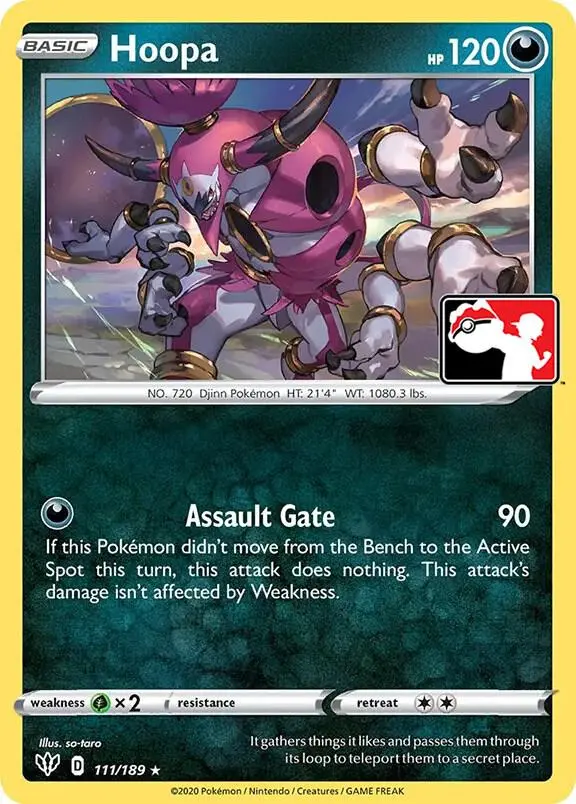 Hoopa, Prize Pack Series Cards 111/189