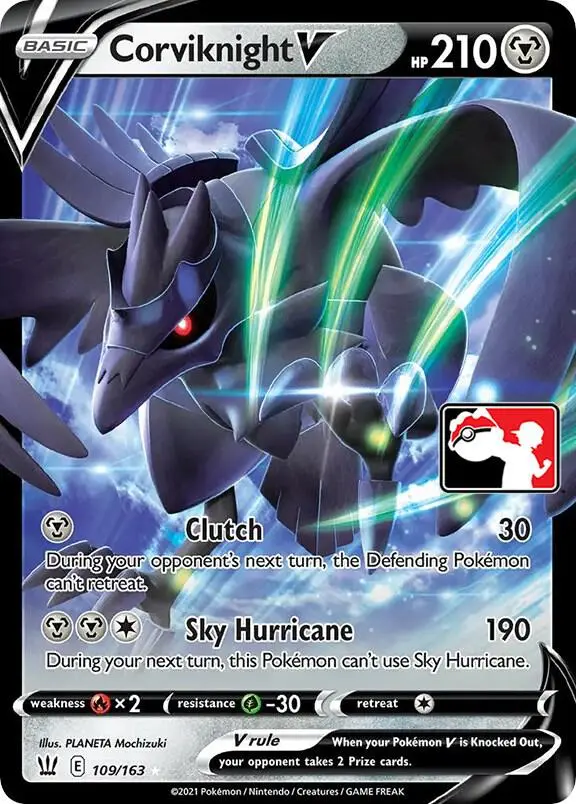 Corviknight V, Prize Pack Series Cards 109/163