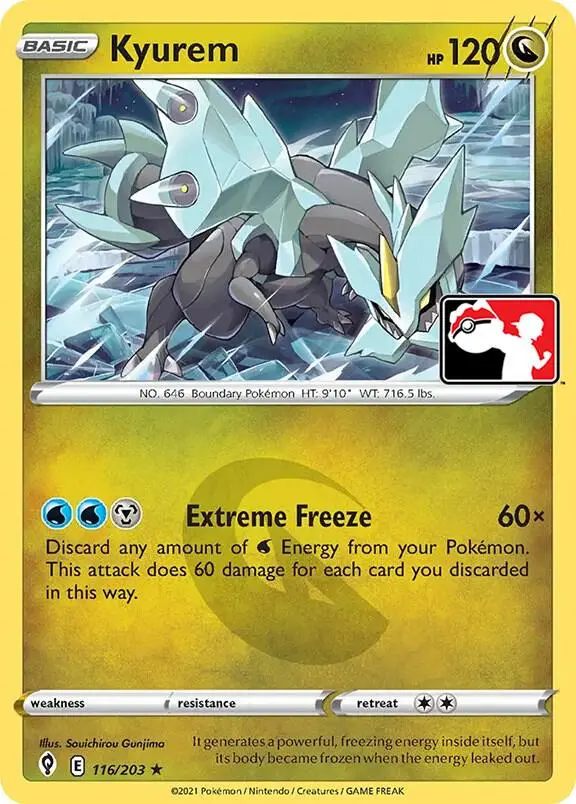 Kyurem, Prize Pack Series Cards 116/203