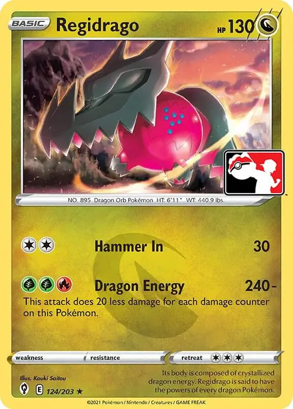 Regidrago, Prize Pack Series Cards 124/203