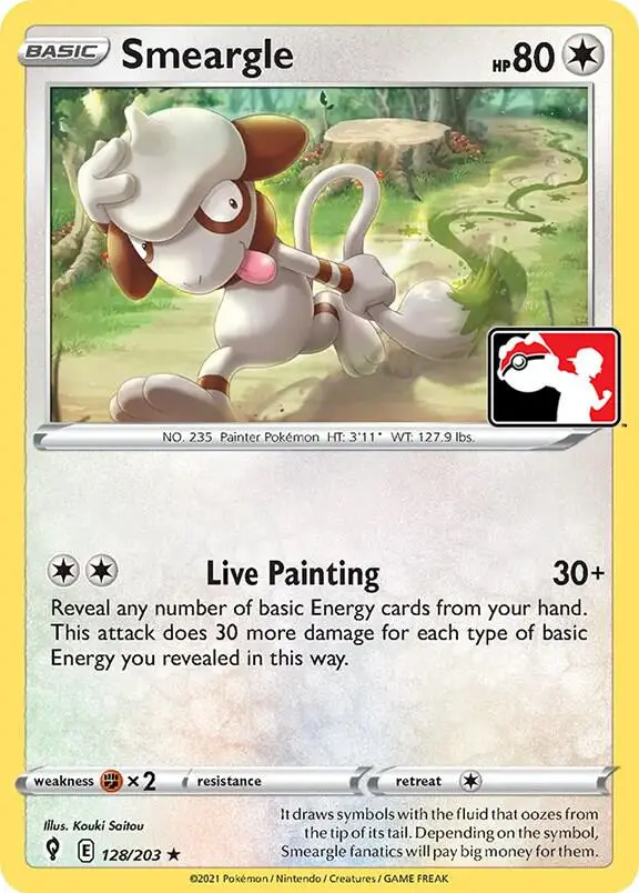 Smeargle, Prize Pack Series Cards 128/203
