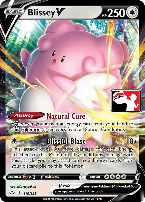 Blissey V, Prize Pack Series Cards 119/198