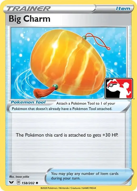 Big Charm, Prize Pack Series Cards 158/202