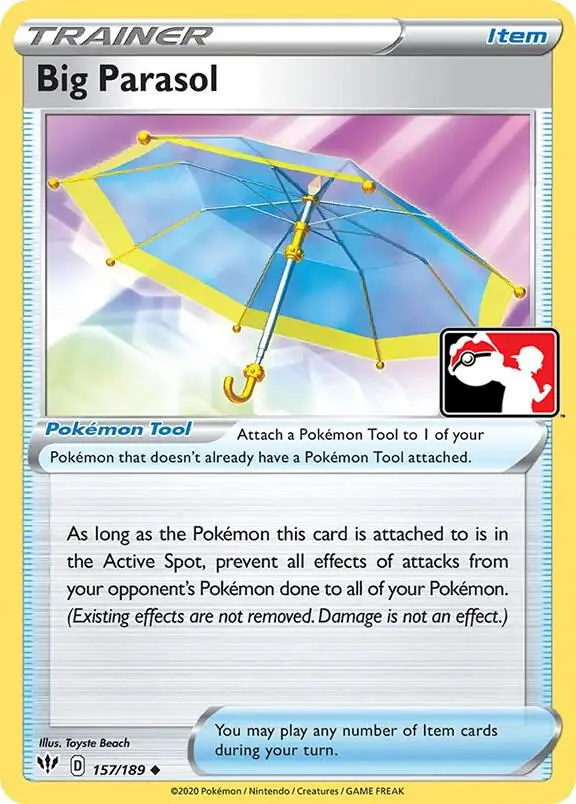 Big Parasol, Prize Pack Series Cards 157/189