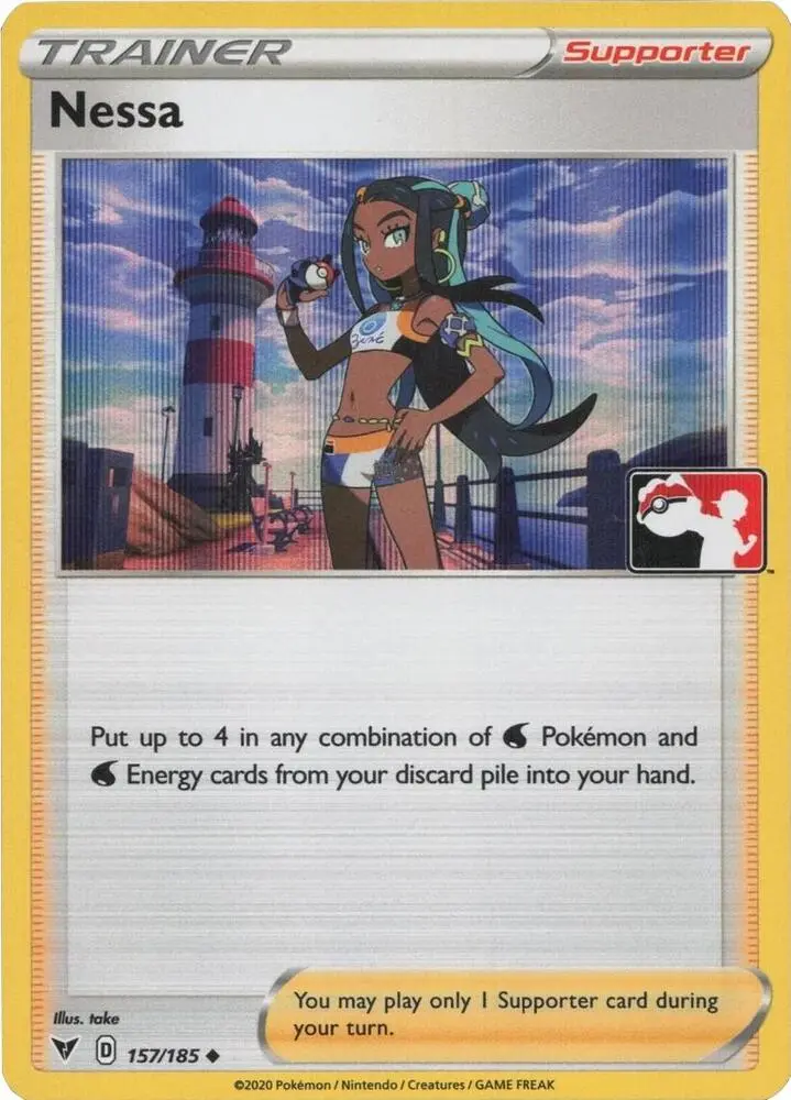 Nessa, Prize Pack Series Cards 157/185