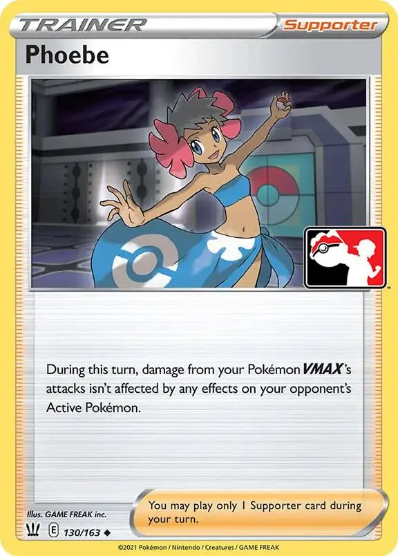 Phoebe, Prize Pack Series Cards 130/163