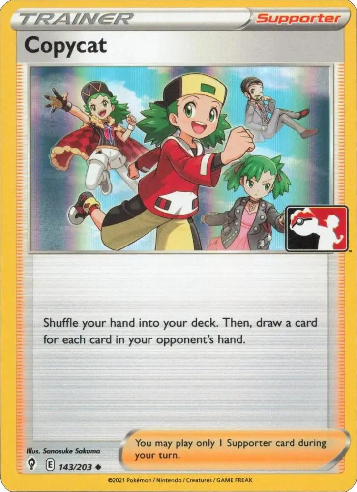 Copycat, Prize Pack Series Cards 143/203