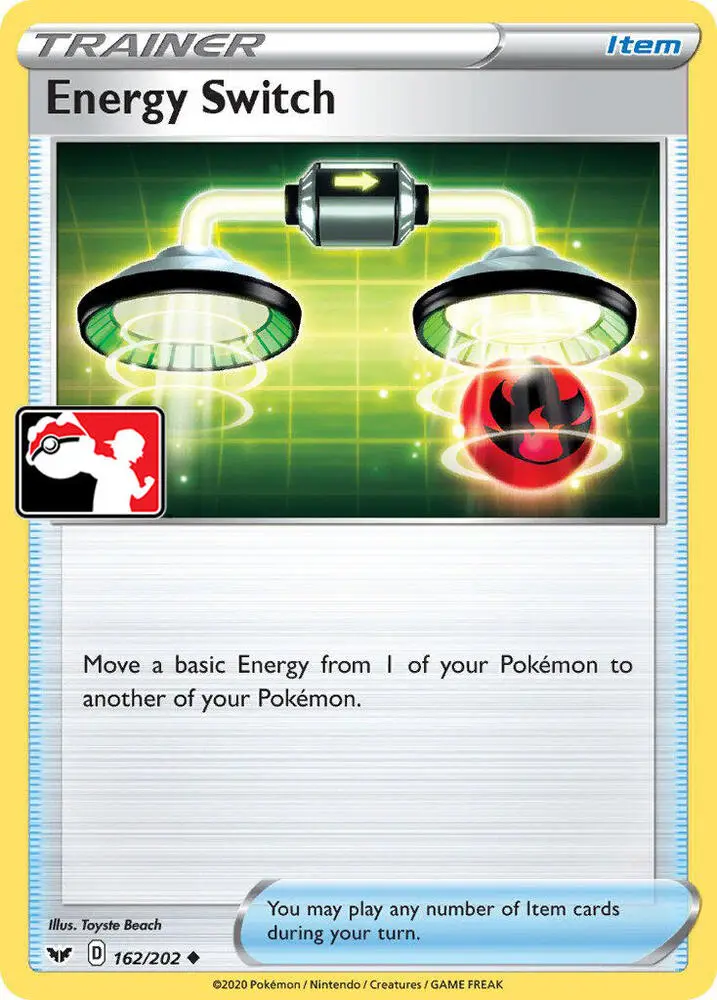 Energy Switch, Prize Pack Series Cards 162/202