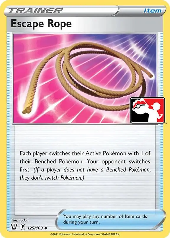 Escape Rope, Prize Pack Series Cards 125/163