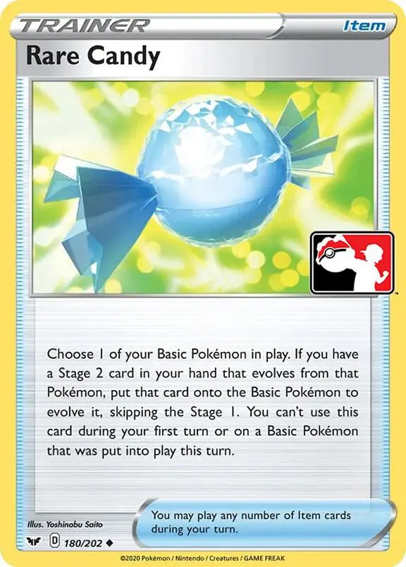 Rare Candy, Prize Pack Series Cards 180/202