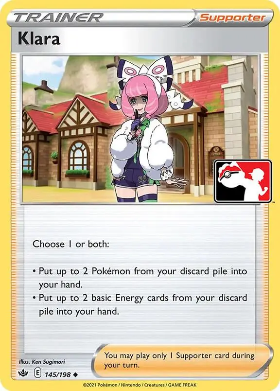 Klara, Prize Pack Series Cards 145/198