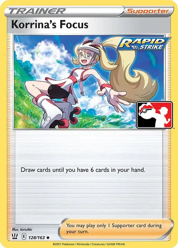 Korrina's Focus, Prize Pack Series Cards 128/163