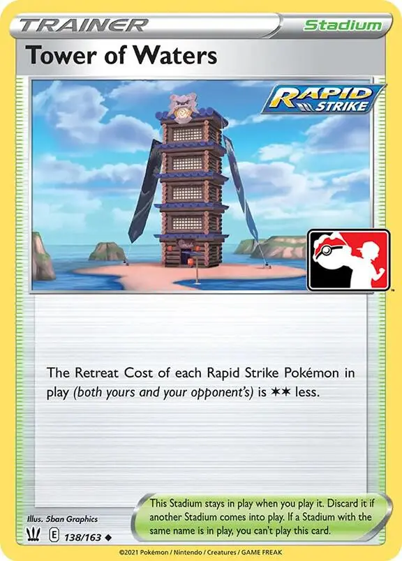 Tower of Waters, Prize Pack Series Cards 138/163