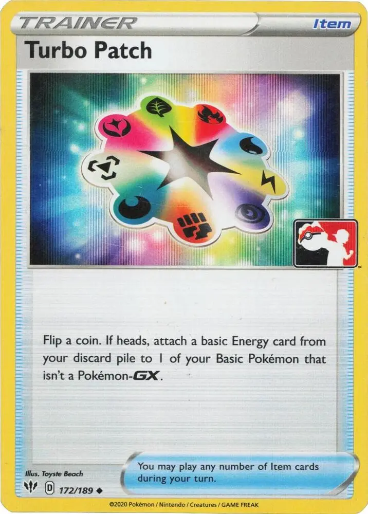 Turbo Patch, Prize Pack Series Cards 172/189