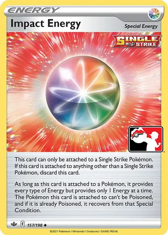 Impact Energy, Prize Pack Series Cards 157/198
