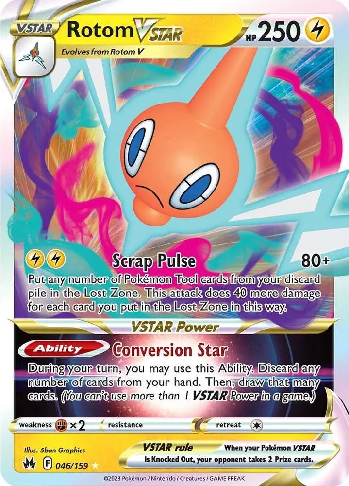 Rotom VSTAR, Crown Zenith 046/159