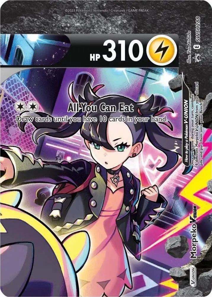 Morpeko V-UNION, SWSH Black Star Promos SWSH288/307