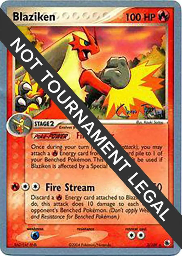 Blaziken, World Championship Decks 3/109