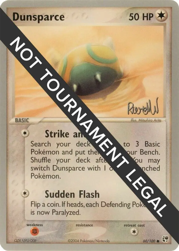 Dunsparce, World Championship Decks 60/100