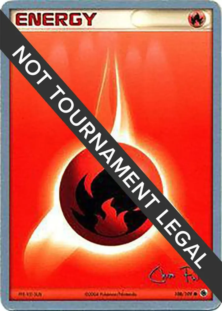 Fire Energy, World Championship Decks 108/109