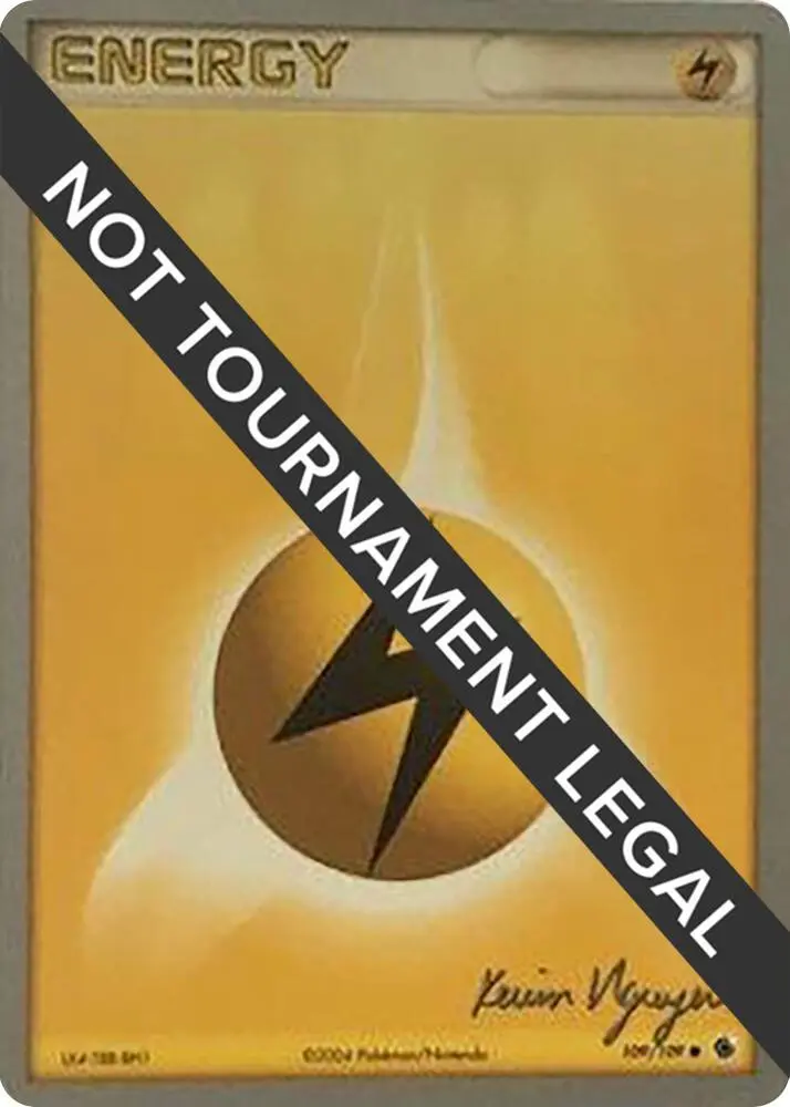 Lightning Energy, World Championship Decks 109/109