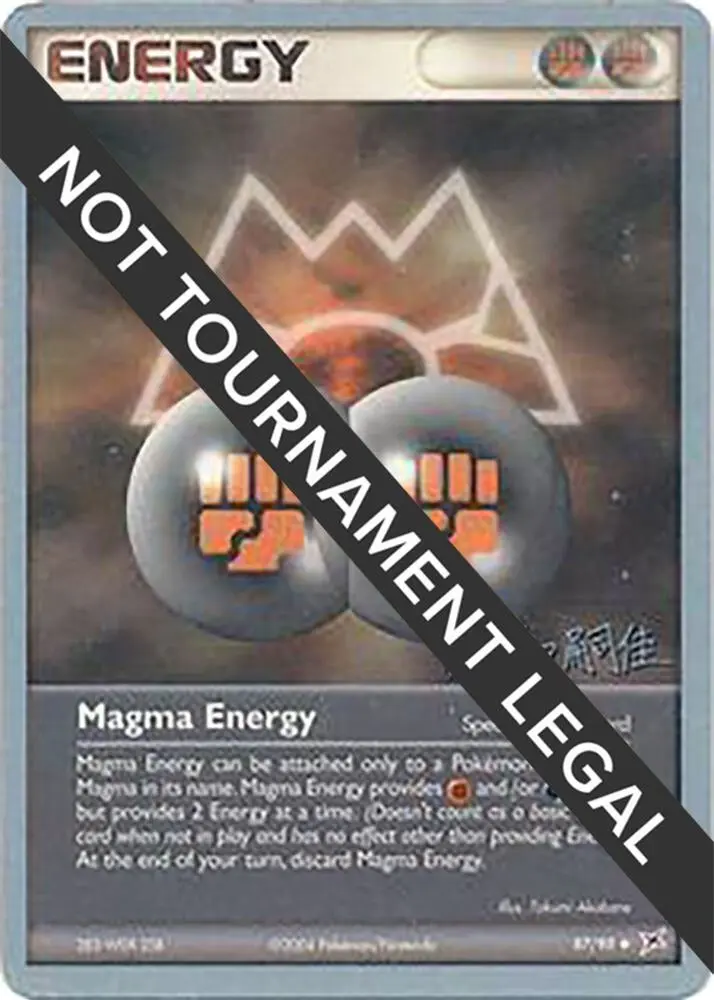 Magma Energy, World Championship Decks 87/95