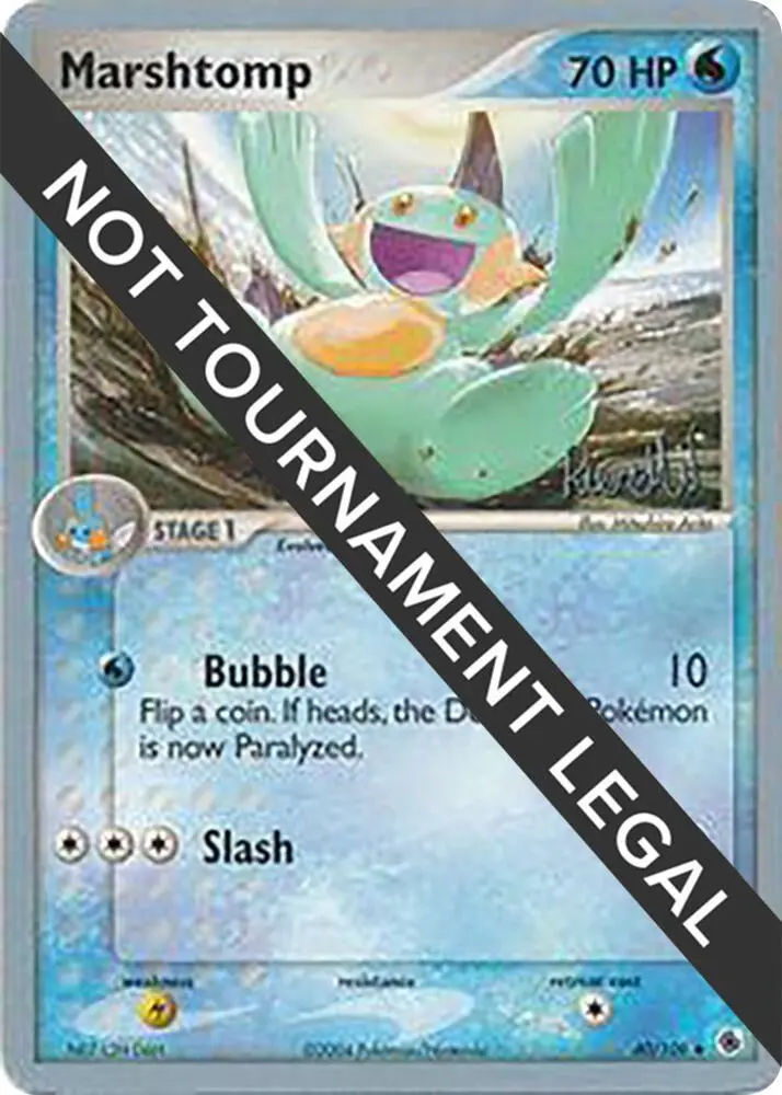 Marshtomp, World Championship Decks 40/109