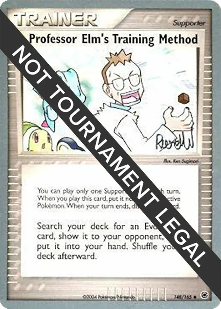 Professor Elm's Training Method, World Championship Decks 148/165