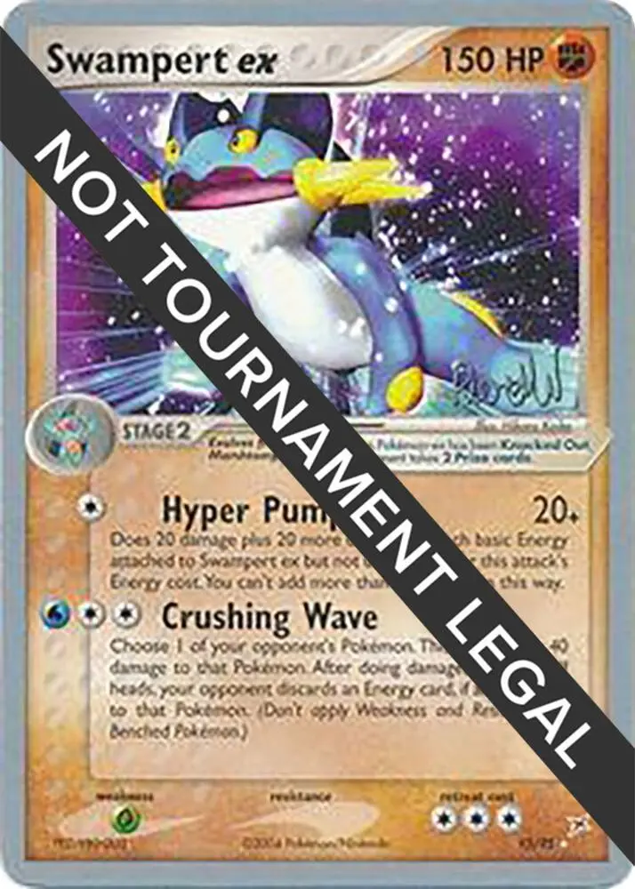 Swampert ex, World Championship Decks 95/95