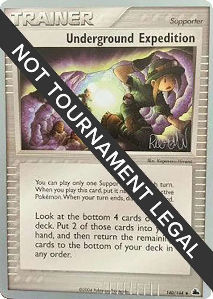 Underground Expedition, World Championship Decks 140/144
